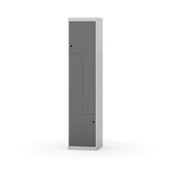 Novis Z garderobeskab lige topplade 2 rum B40 cm