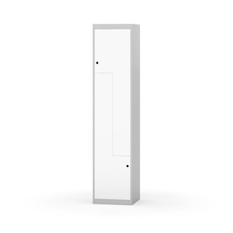 Novis Z garderobeskab lige topplade 2 rum B40 cm