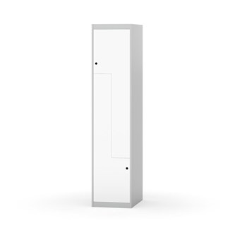 Novis Z garderobeskab lige topplade 2 rum B40 cm