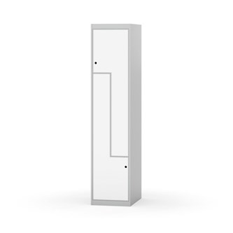 Novis Z garderobeskab lige topplade 2 rum B40 cm