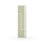 Novis Z garderobeskab lige topplade 2 rum B40 cm
