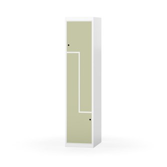 Novis Z garderobeskab lige topplade 2 rum B40 cm