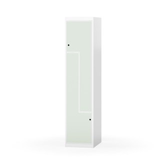 Novis Z garderobeskab lige topplade 2 rum B40 cm