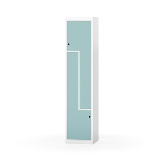 Novis Z garderobeskab lige topplade 2 rum B40 cm