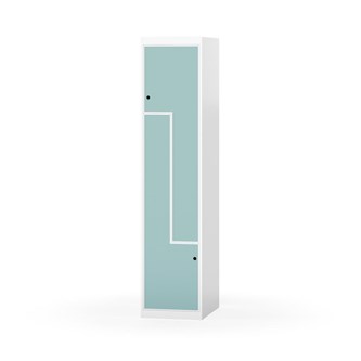 Novis Z garderobeskab lige topplade 2 rum B40 cm