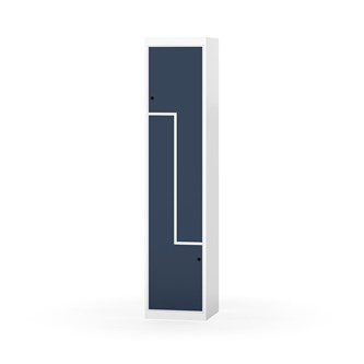 Novis Z garderobeskab lige topplade 2 rum B40 cm