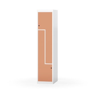 Novis Z garderobeskab lige topplade 2 rum B40 cm