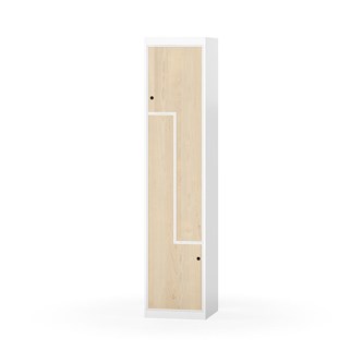 Novis Z garderobeskab lige topplade 2 rum B40 cm