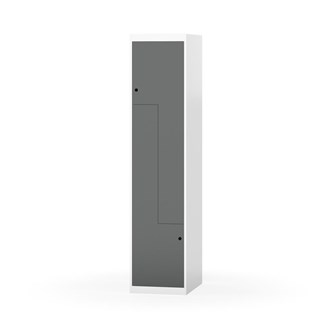 Novis Z garderobeskab lige topplade 2 rum B40 cm