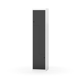 Novis Z garderobeskab lige topplade 2 rum B40 cm