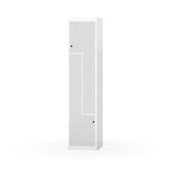 Novis Z garderobeskab lige topplade 2 rum B40 cm