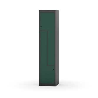Novis Z garderobeskab lige topplade 2 rum B40 cm