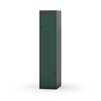 Novis Z garderobeskab lige topplade 2 rum B40 cm