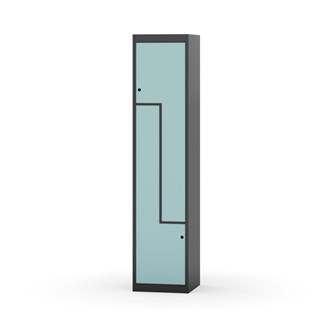 Novis Z garderobeskab lige topplade 2 rum B40 cm