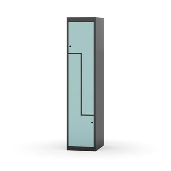 Novis Z garderobeskab lige topplade 2 rum B40 cm