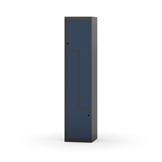 Novis Z garderobeskab lige topplade 2 rum B40 cm