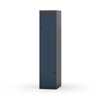Novis Z garderobeskab lige topplade 2 rum B40 cm