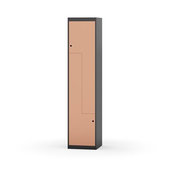 Novis Z garderobeskab lige topplade 2 rum B40 cm
