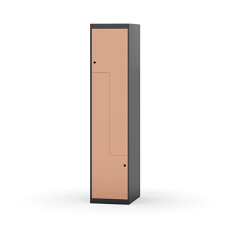 Novis Z garderobeskab lige topplade 2 rum B40 cm