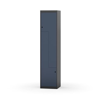 Novis Z garderobeskab lige topplade 2 rum B40 cm