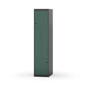 Novis Z garderobeskab lige topplade 2 rum B40 cm