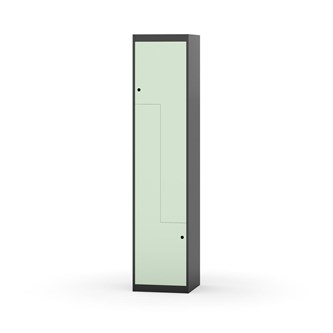 Novis Z garderobeskab lige topplade 2 rum B40 cm