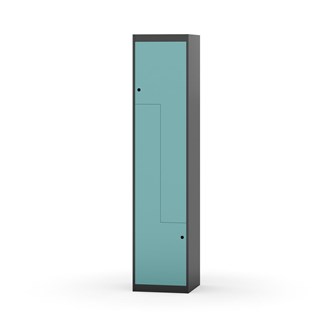 Novis Z garderobeskab lige topplade 2 rum B40 cm
