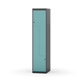 Novis Z garderobeskab lige topplade 2 rum B40 cm