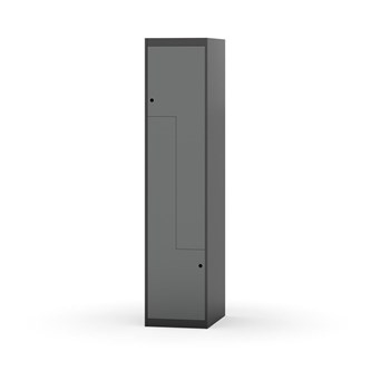 Novis Z garderobeskab lige topplade 2 rum B40 cm