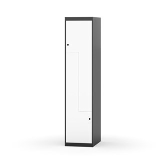 Novis Z garderobeskab lige topplade 2 rum B40 cm