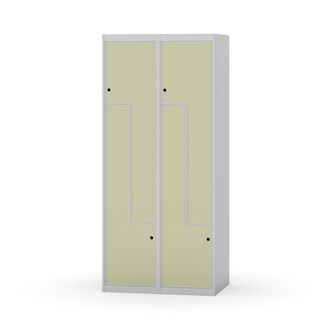 Novis Z garderobeskab lige topplade 4 rum B80 cm