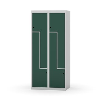 Novis Z garderobeskab lige topplade 4 rum B80 cm