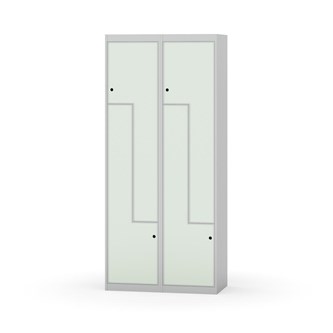 Novis Z garderobeskab lige topplade 4 rum B80 cm