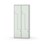 Novis Z garderobeskab lige topplade 4 rum B80 cm