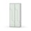 Novis Z garderobeskab lige topplade 4 rum B80 cm