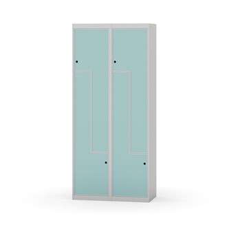 Novis Z garderobeskab lige topplade 4 rum B80 cm