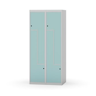 Novis Z garderobeskab lige topplade 4 rum B80 cm
