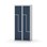 Novis Z garderobeskab lige topplade 4 rum B80 cm