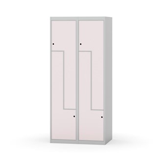 Novis Z garderobeskab lige topplade 4 rum B80 cm