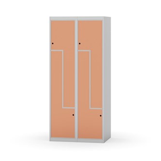 Novis Z garderobeskab lige topplade 4 rum B80 cm