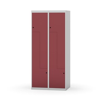 Novis Z garderobeskab lige topplade 4 rum B80 cm