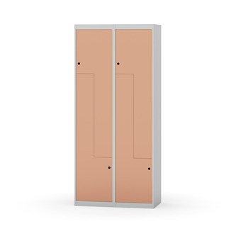 Novis Z garderobeskab lige topplade 4 rum B80 cm