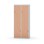 Novis Z garderobeskab lige topplade 4 rum B80 cm