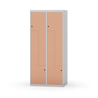 Novis Z garderobeskab lige topplade 4 rum B80 cm