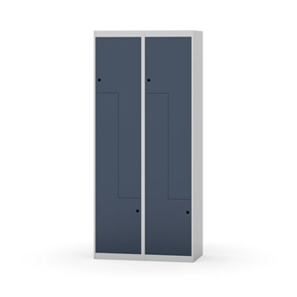 Novis Z garderobeskab lige topplade 4 rum B80 cm