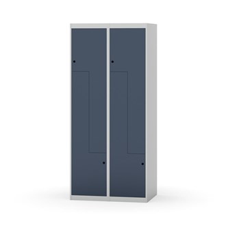 Novis Z garderobeskab lige topplade 4 rum B80 cm