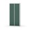 Novis Z garderobeskab lige topplade 4 rum B80 cm