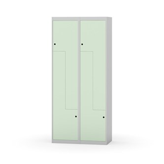 Novis Z garderobeskab lige topplade 4 rum B80 cm