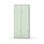 Novis Z garderobeskab lige topplade 4 rum B80 cm