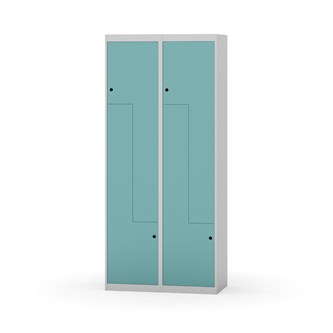 Novis Z garderobeskab lige topplade 4 rum B80 cm
